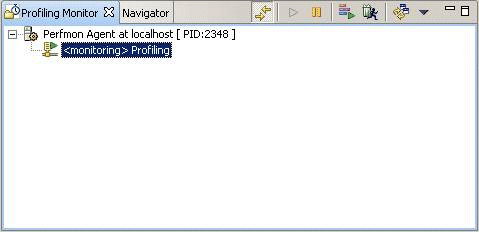 Profiling Monitor with PerfMon Agent Selected